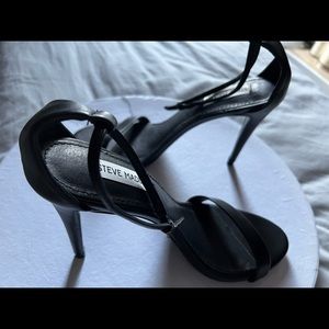 Steve Madden high heels sandals black